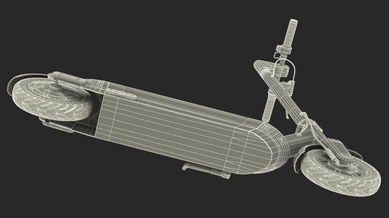 3D Electric Scooter Rigged model