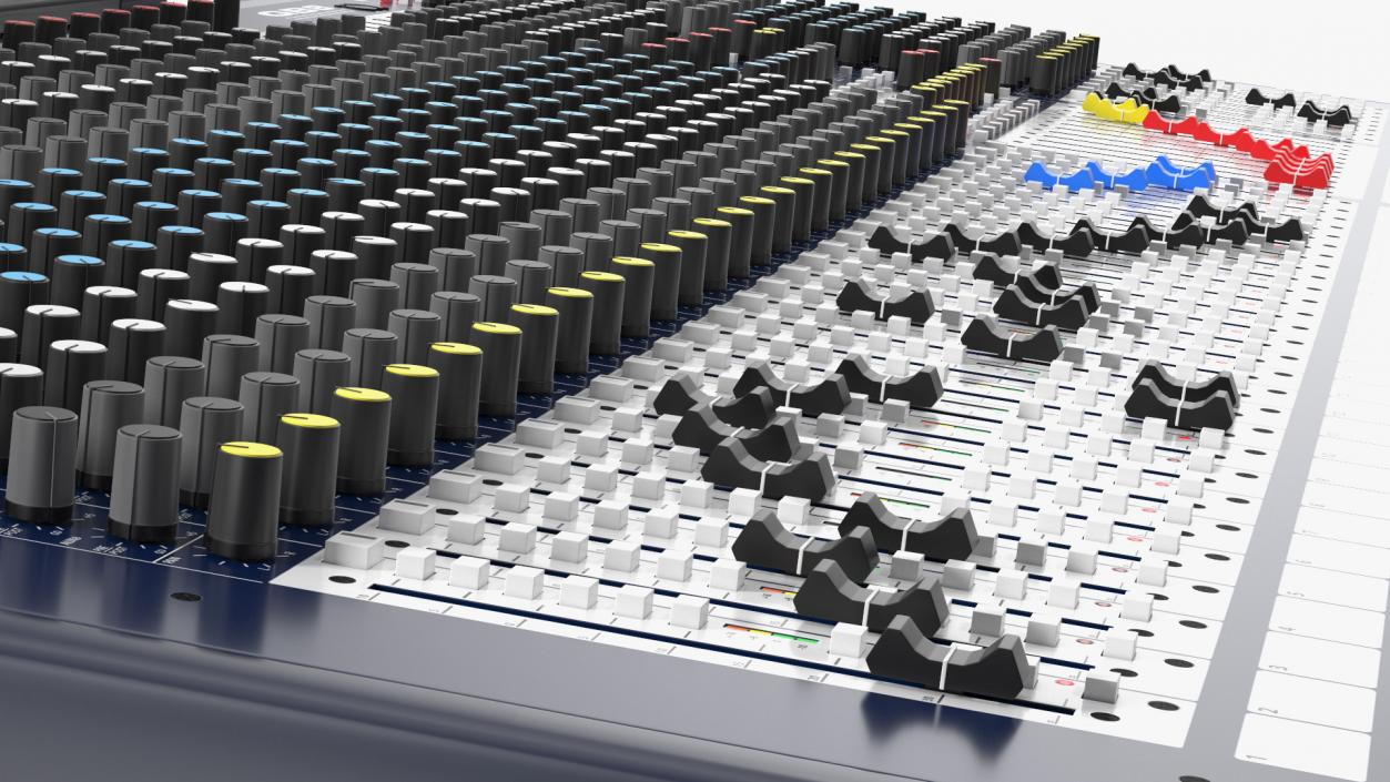 3D model Professional Audio Mixer Light