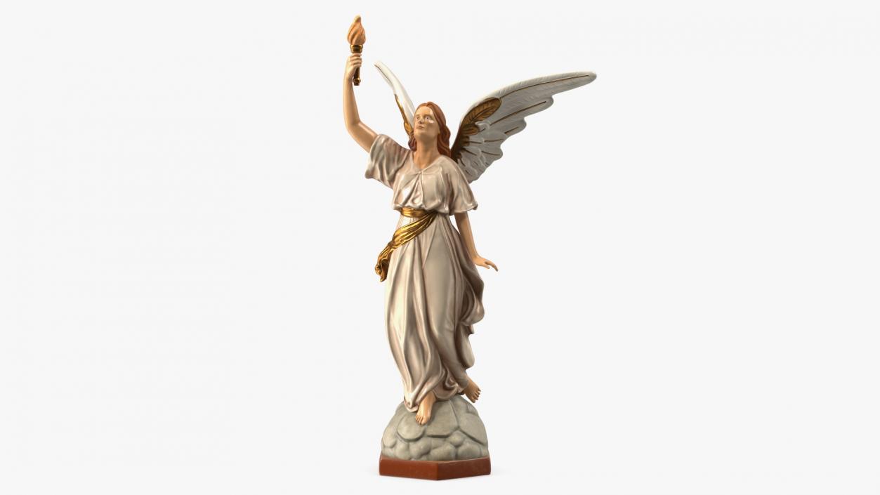 3D Angel of Light Statue