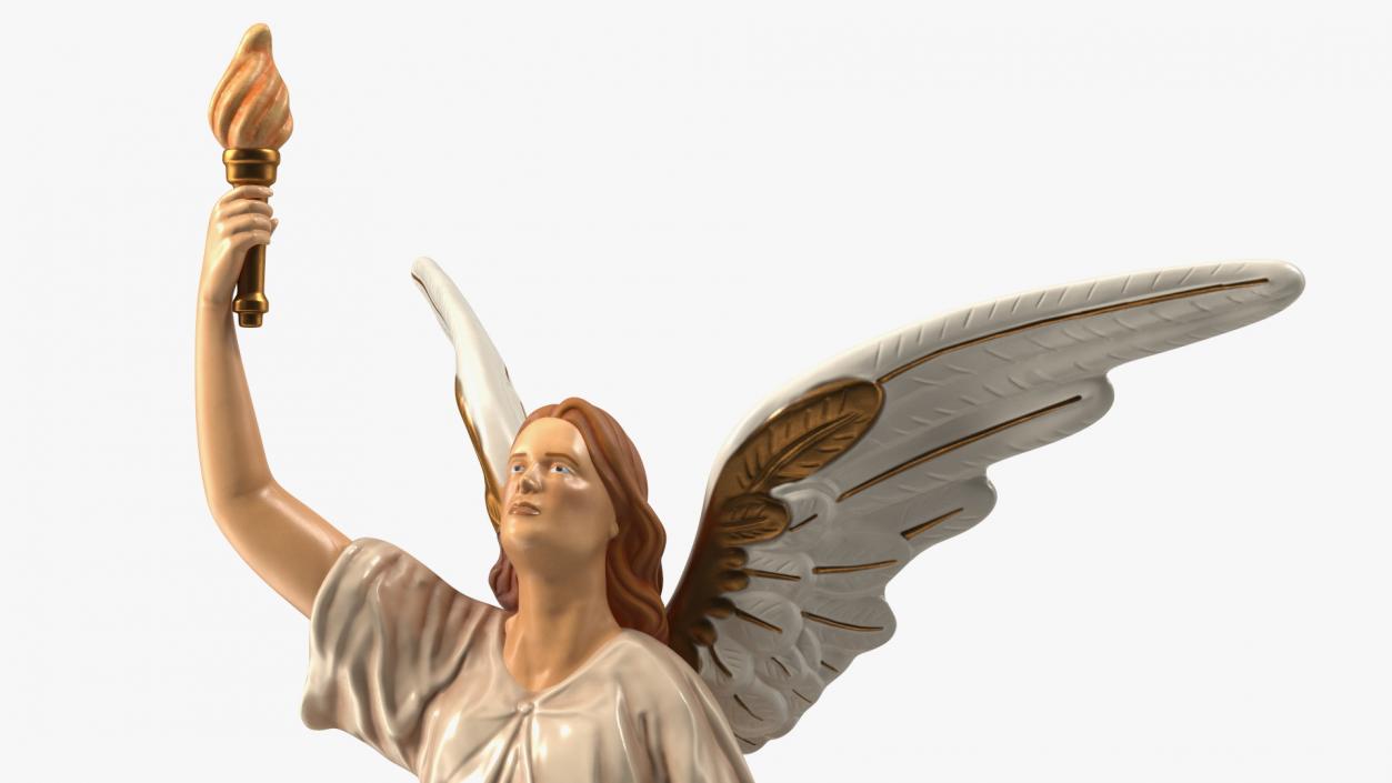 3D Angel of Light Statue