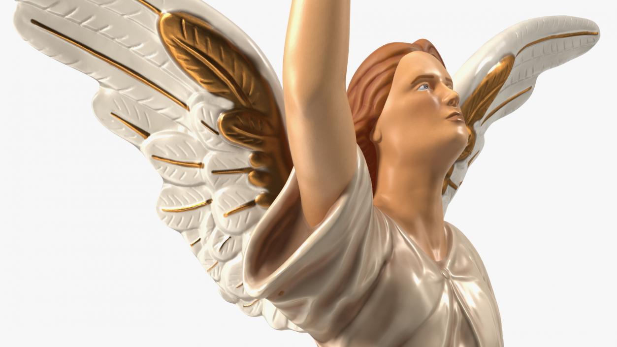 3D Angel of Light Statue