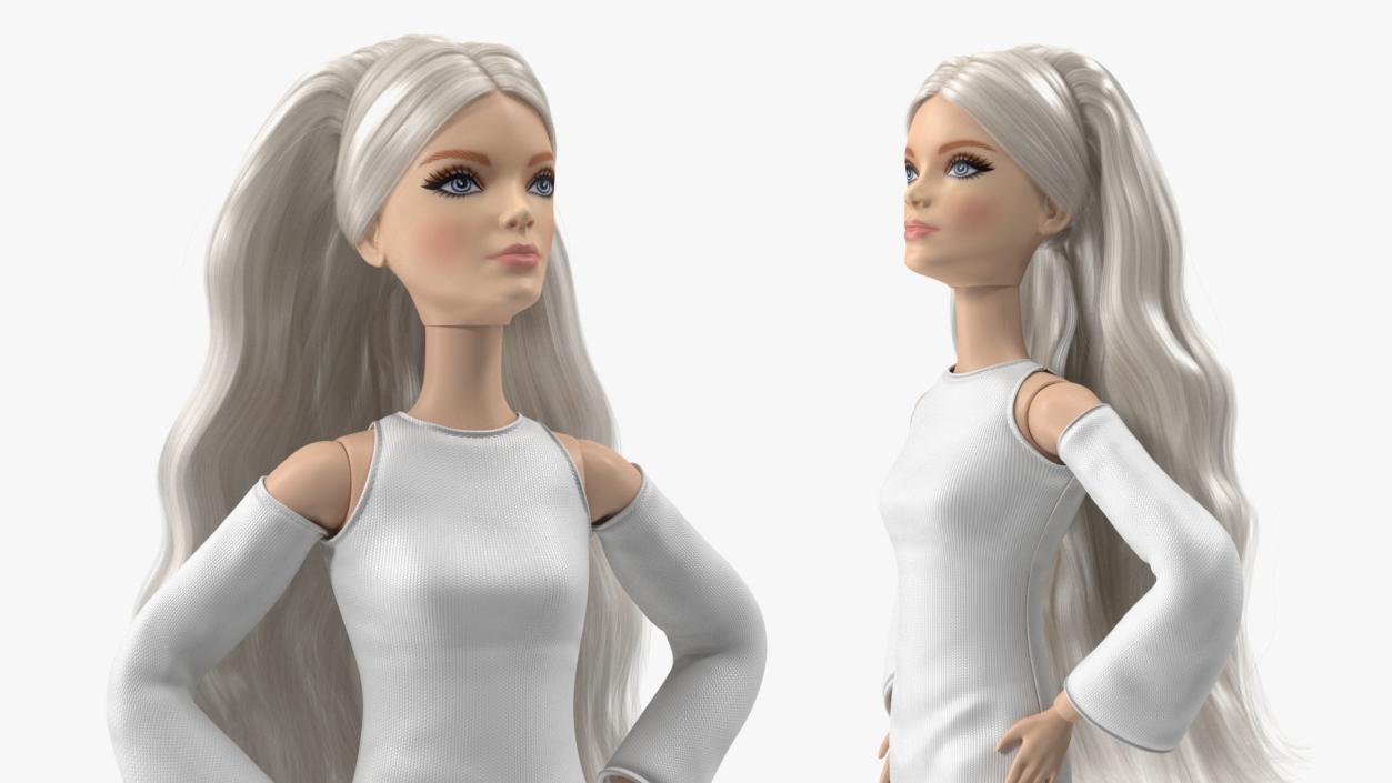 3D model Barbie Dolls Collection 2