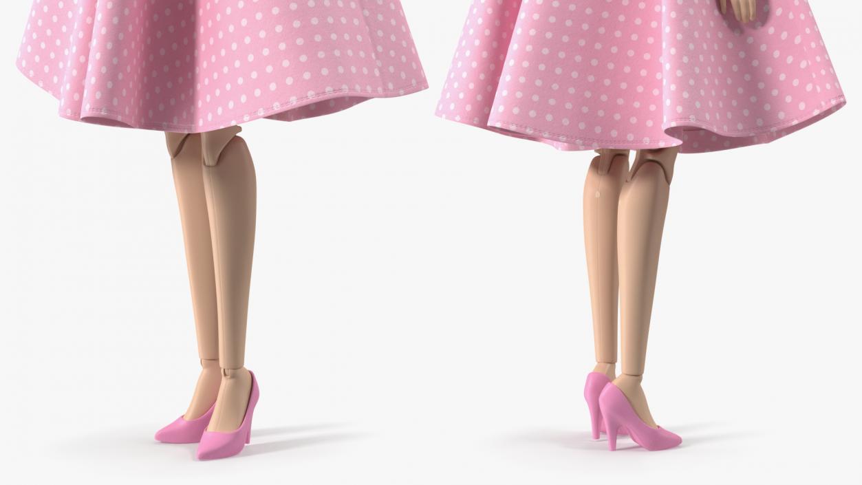 3D model Barbie Dolls Collection 2