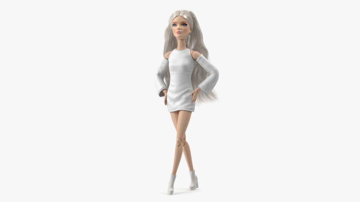 3D model Barbie Dolls Collection 2