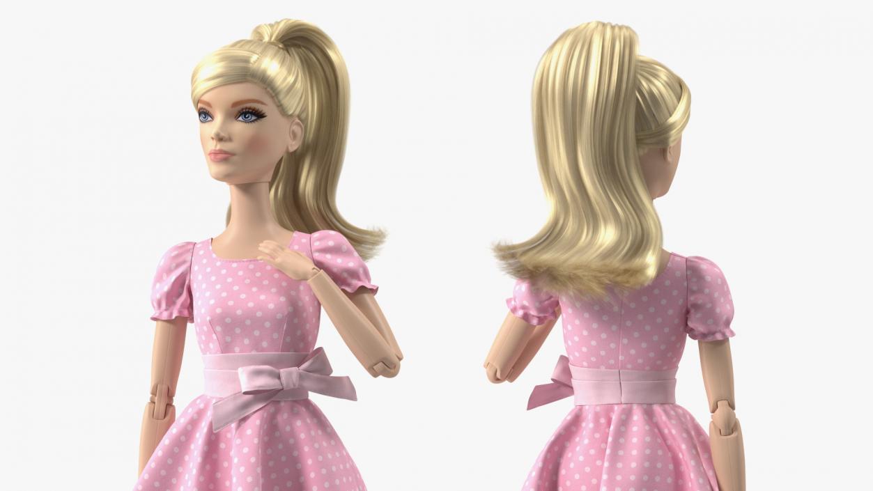 3D model Barbie Dolls Collection 2