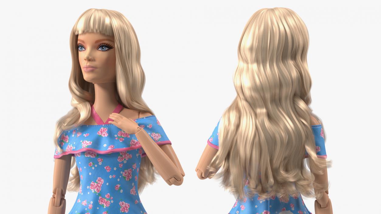 3D model Barbie Dolls Collection 2