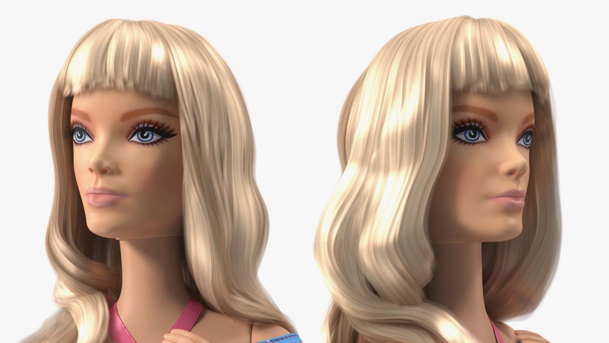 3D model Barbie Dolls Collection 2