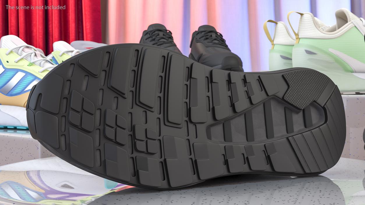 Sneakers Black 3D model