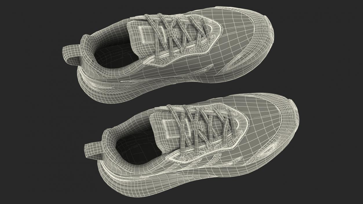 Sneakers Black 3D model