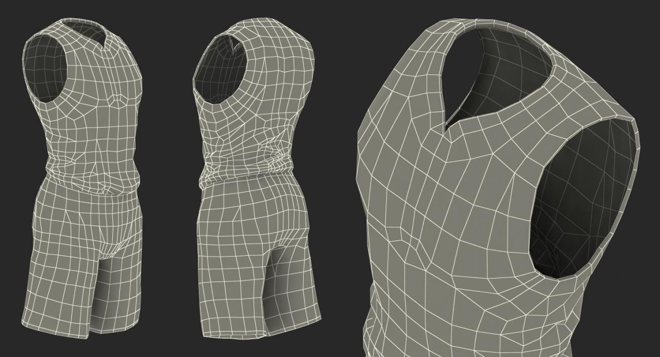 3D Basketball Uniform model