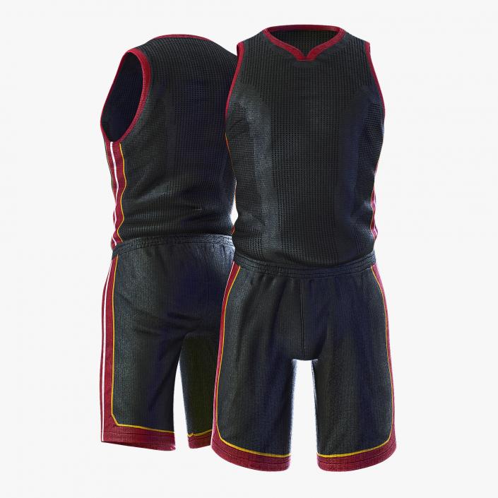 3D Basketball Uniform model