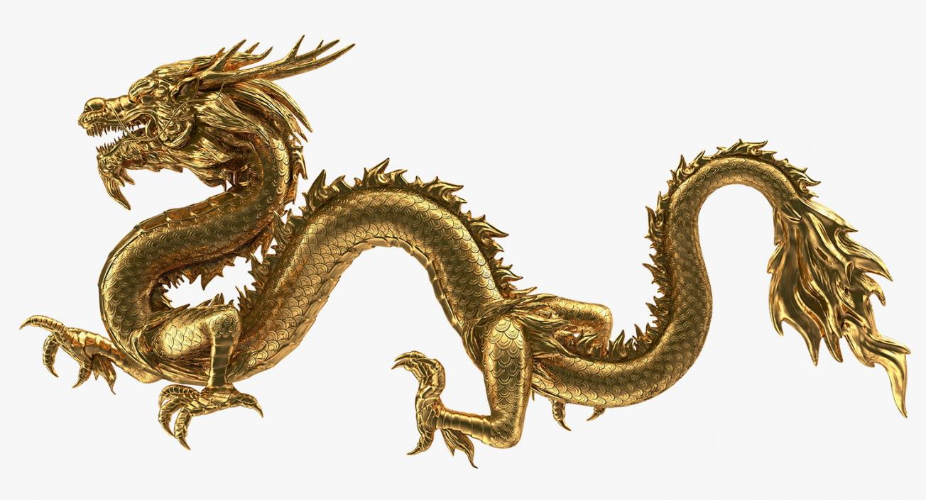 3D Chinese Dragons Collection 2 model