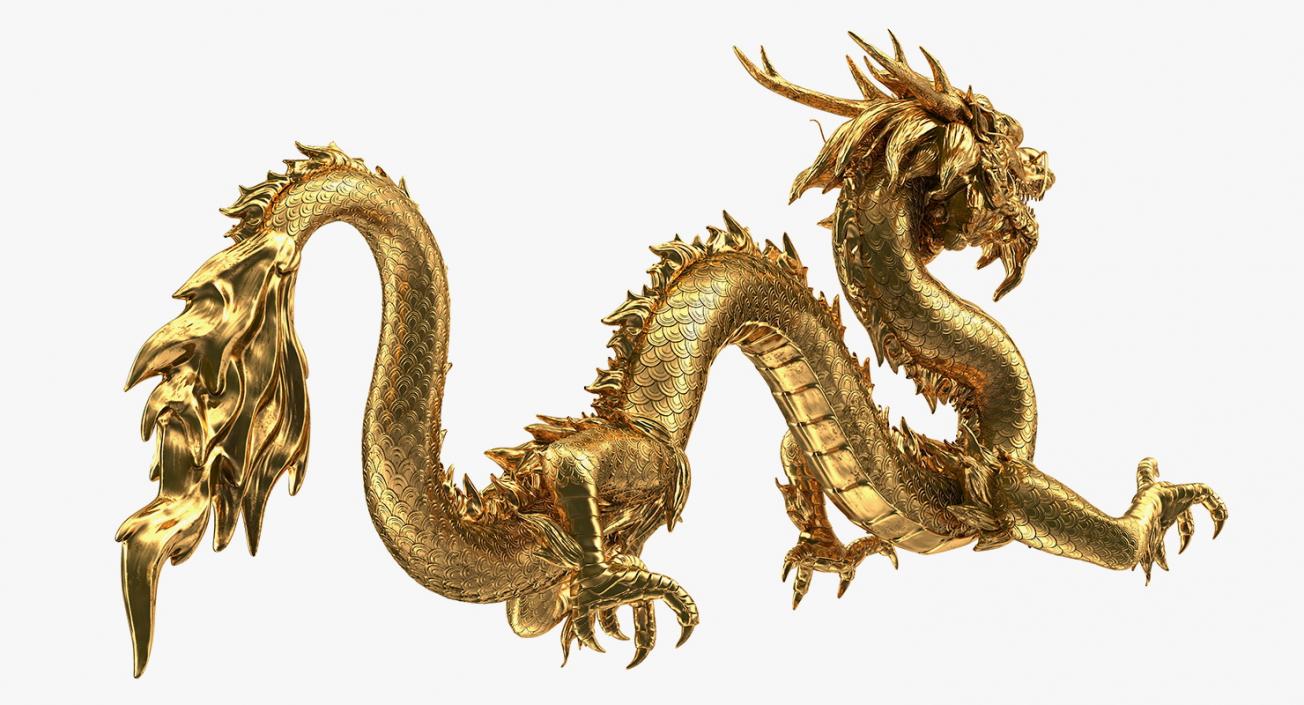 3D Chinese Dragons Collection 2 model