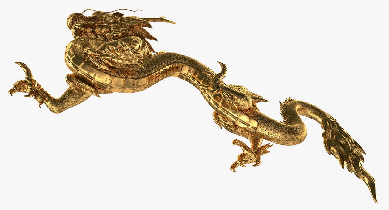 3D Chinese Dragons Collection 2 model