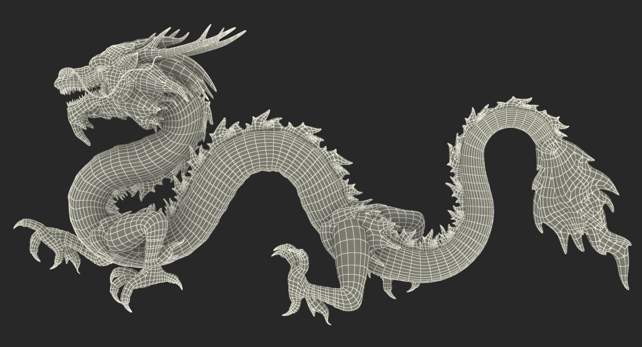 3D Chinese Dragons Collection 2 model