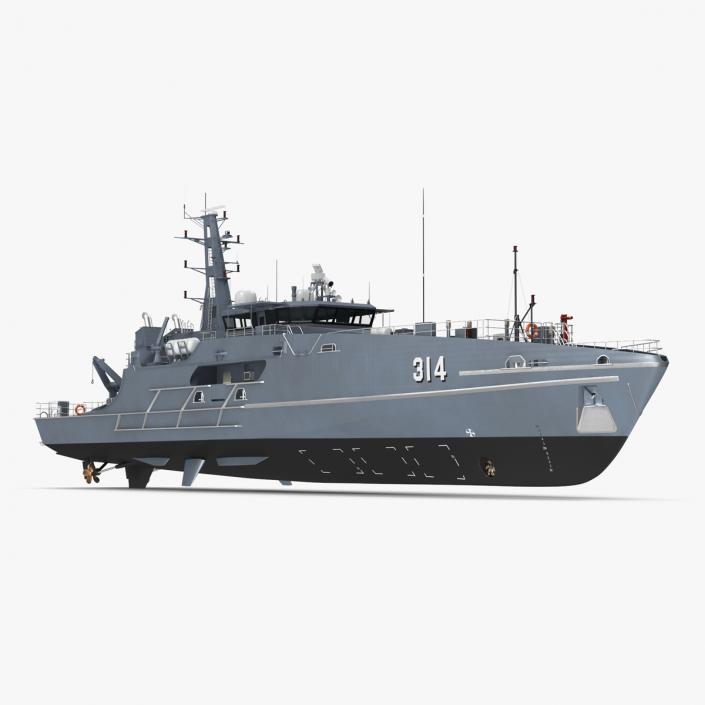 3D Australian Defence Vessel Cape Otway