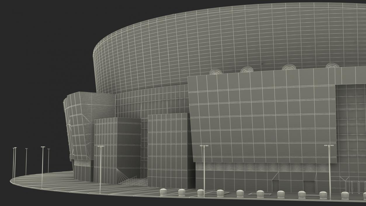 Staples Center Multi-Purpose Arena 3D model