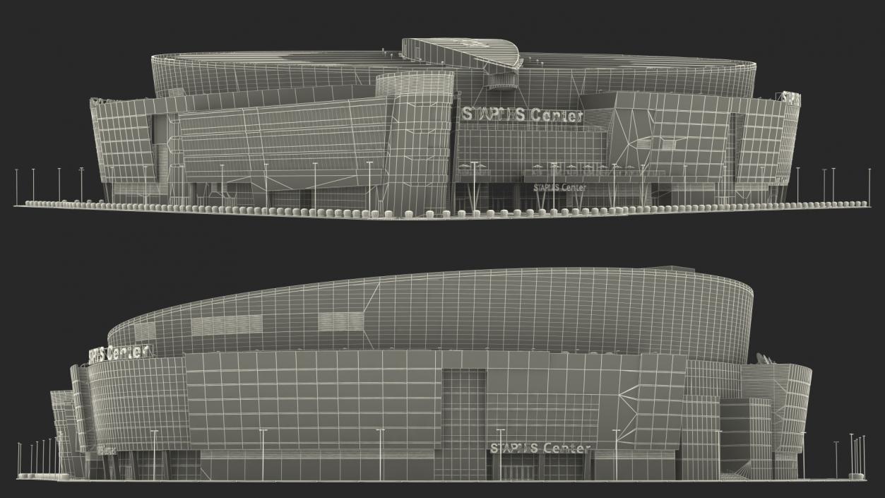 Staples Center Multi-Purpose Arena 3D model