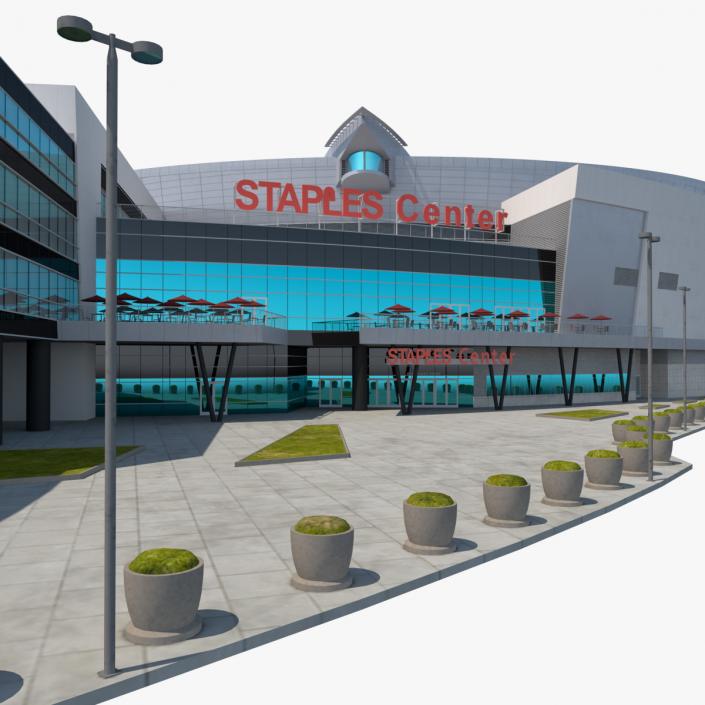 Staples Center Multi-Purpose Arena 3D model