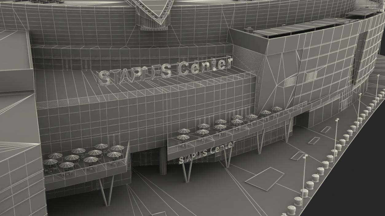 Staples Center Multi-Purpose Arena 3D model