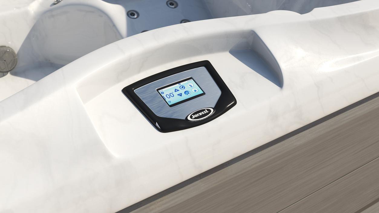 3D Jacuzzi J475 Spa Hot Tub Platinum model