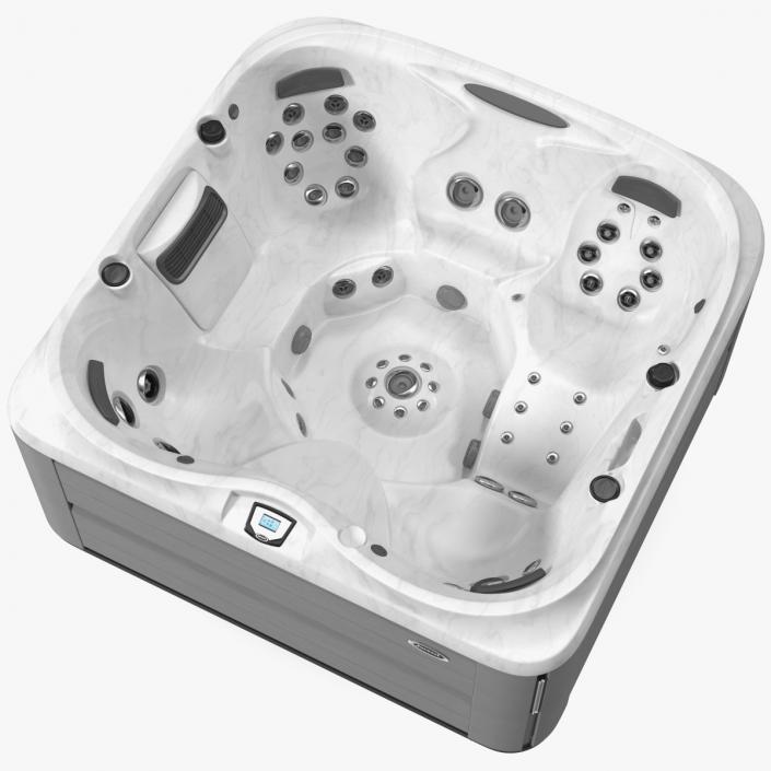 3D Jacuzzi J475 Spa Hot Tub Platinum model