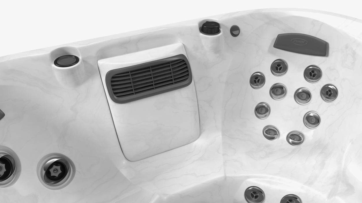 3D Jacuzzi J475 Spa Hot Tub Platinum model