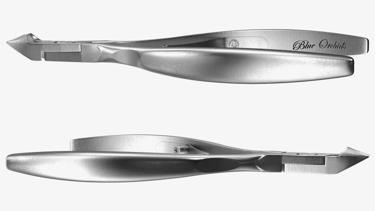 3D model BlueOrchids Professional Cuticle Nipper Stainless Steel