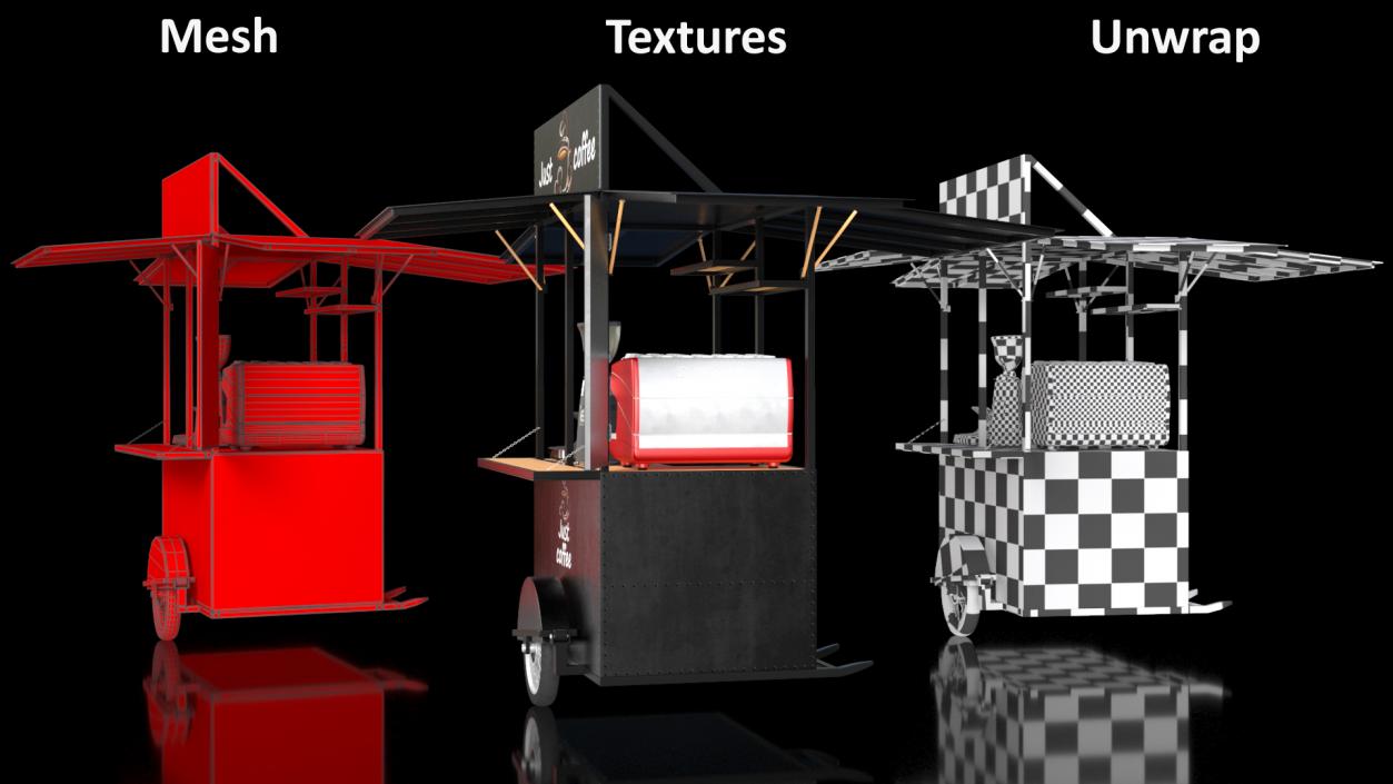 3D model Coffee Shops Collection 3