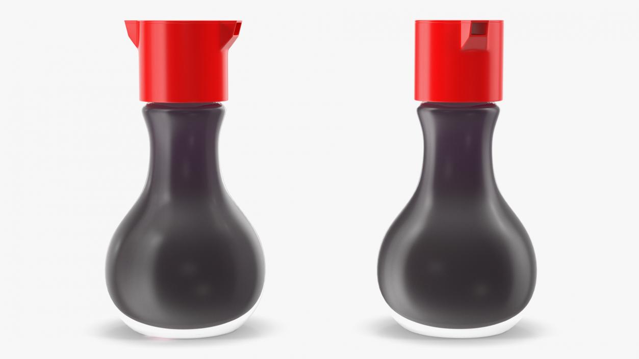 3D Balsamic Sauce Bottle with Dispenser