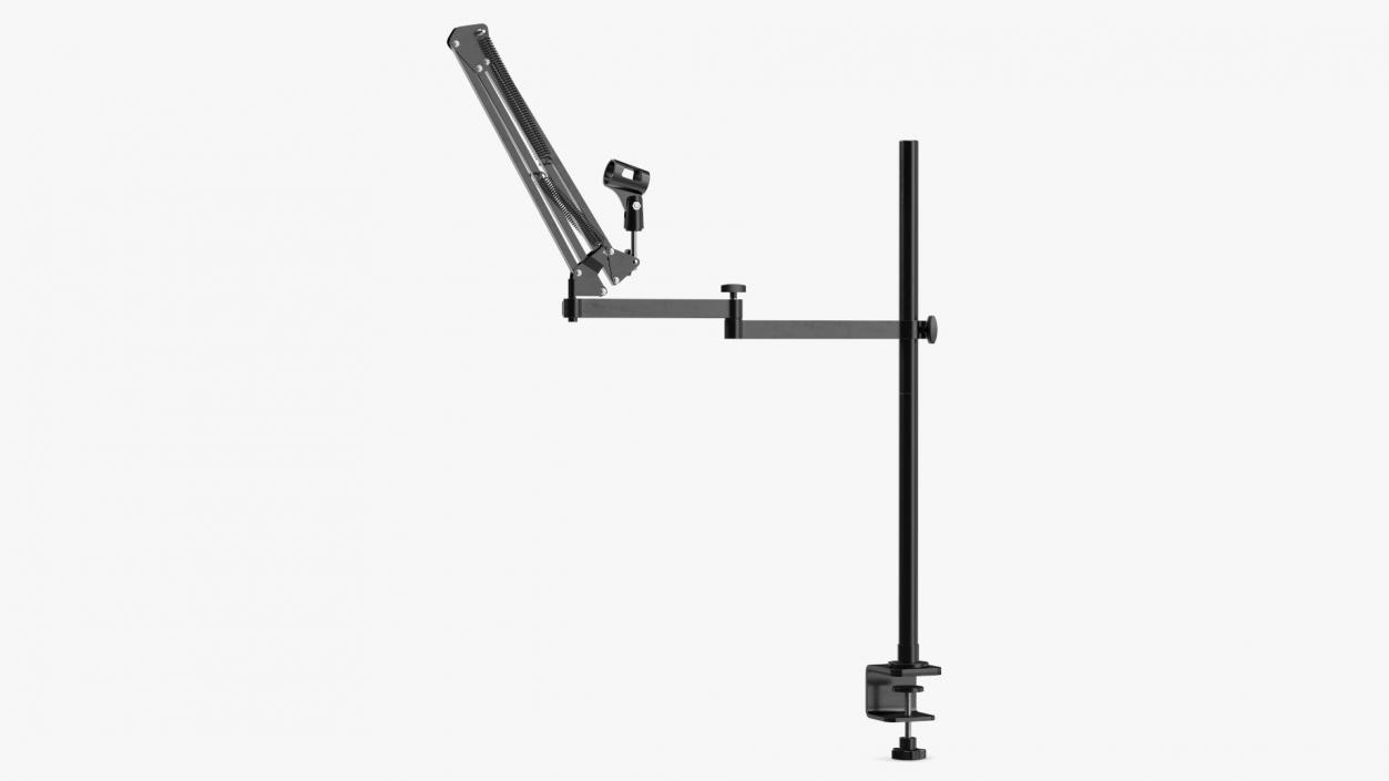 3D model Adjustable Flexible Mic Arm Boom Stand ULANZI