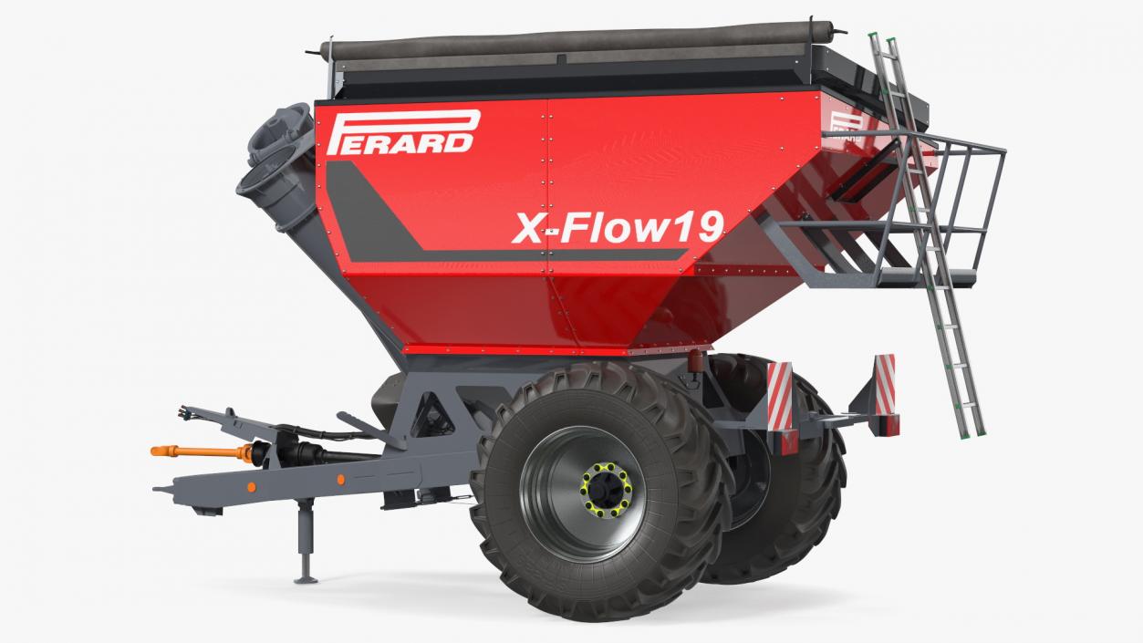 Perard X-Flow 19 Transbordeur Red New 3D