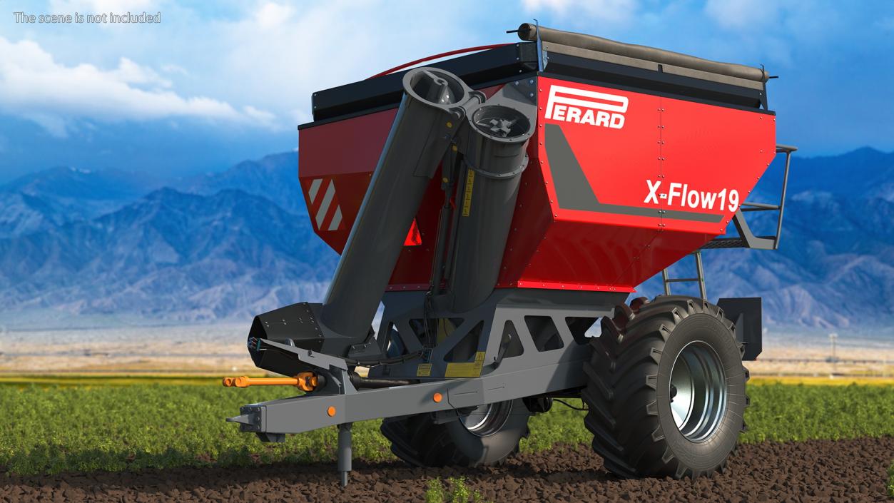 Perard X-Flow 19 Transbordeur Red New 3D