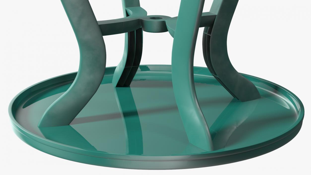 Plastic Table Green 3D model