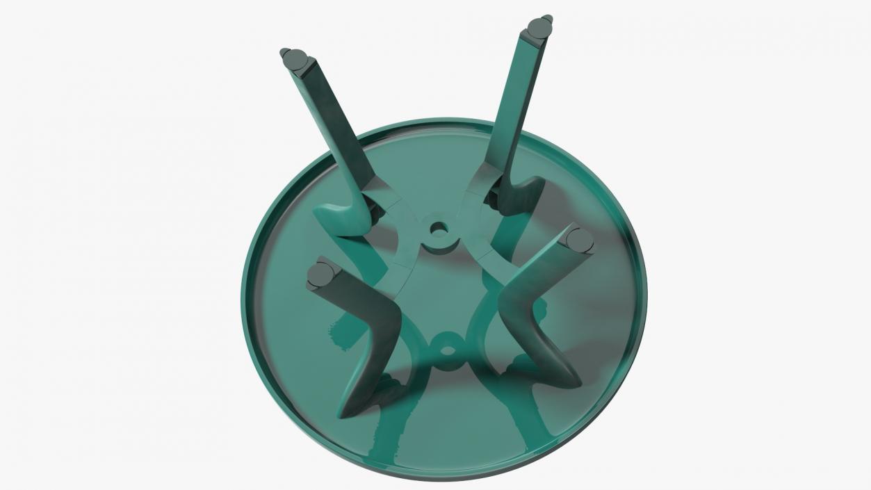 Plastic Table Green 3D model