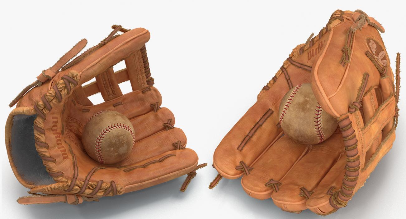 3D Baseball 3D Models Collection 7