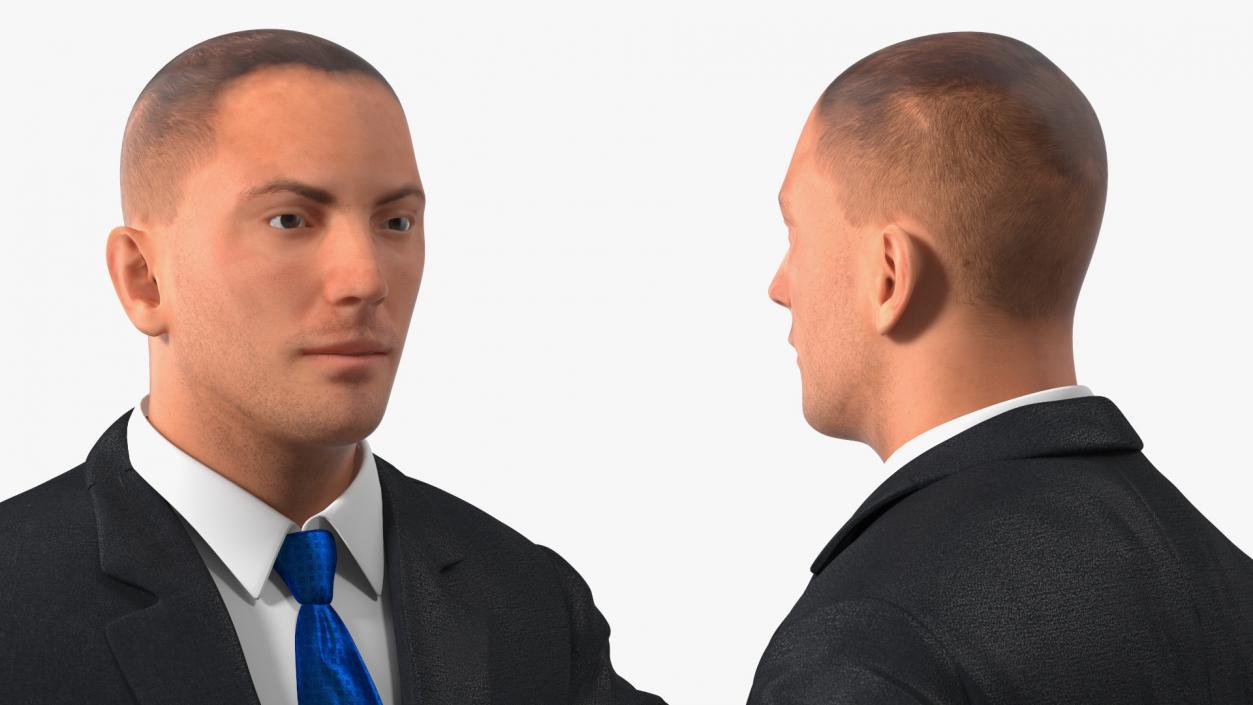 3D model Business Man In Suit