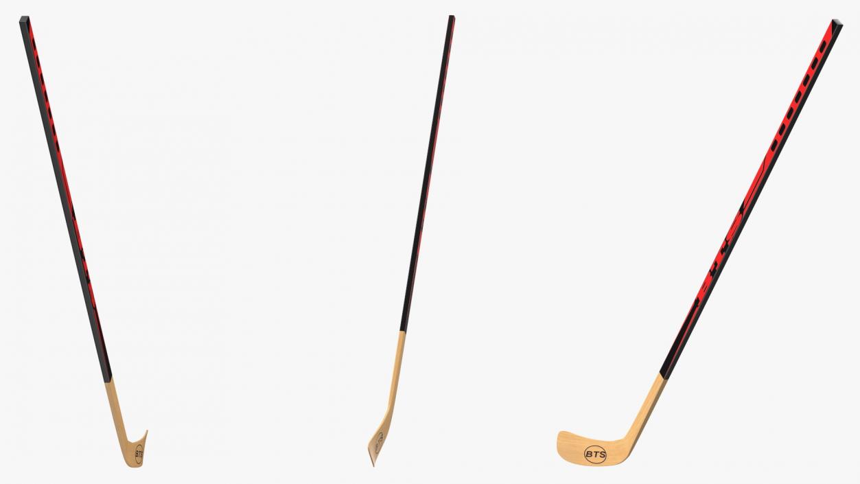 3D Ice Hockey Stick 2 model