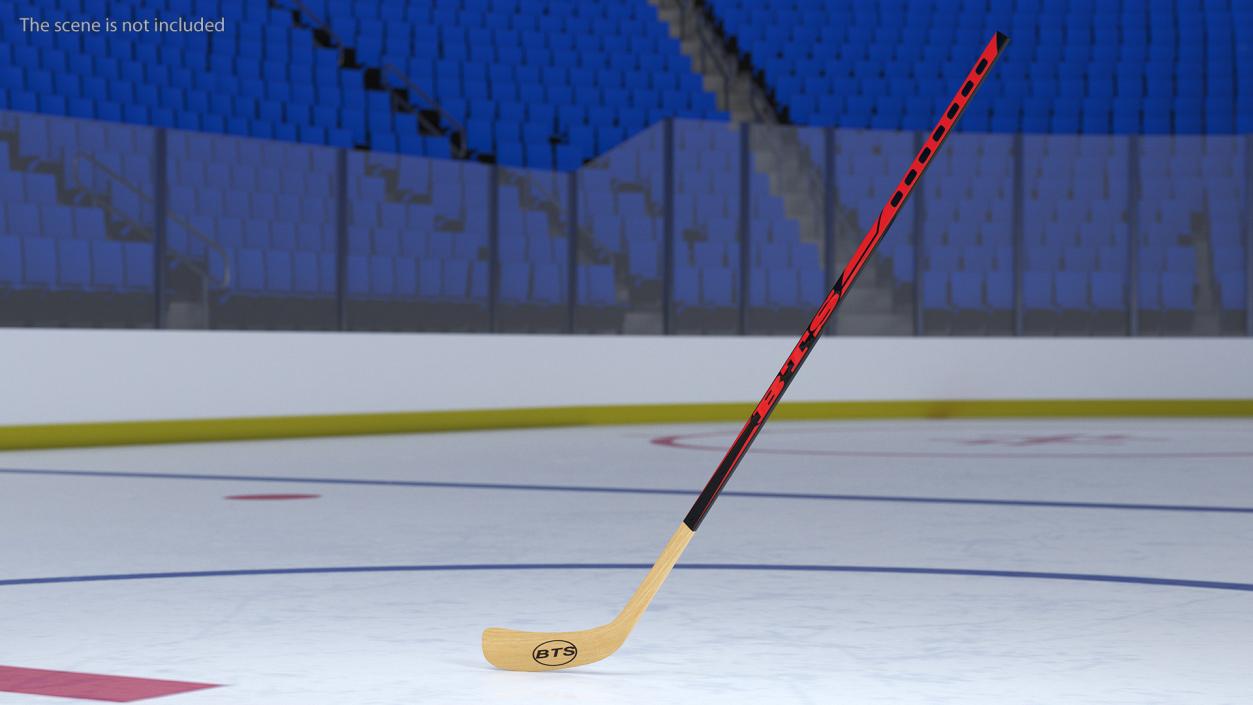 3D Ice Hockey Stick 2 model