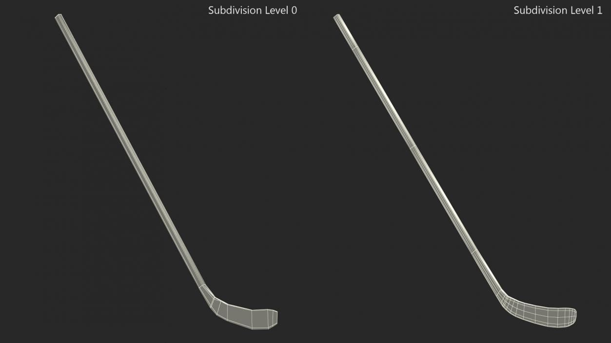 3D Ice Hockey Stick 2 model