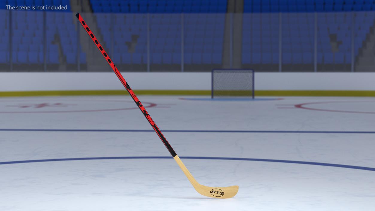 3D Ice Hockey Stick 2 model