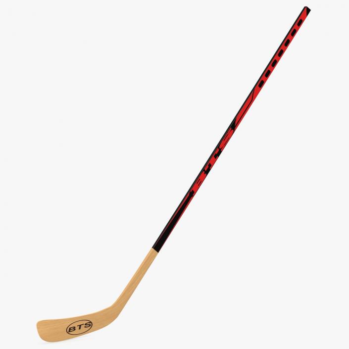 3D Ice Hockey Stick 2 model