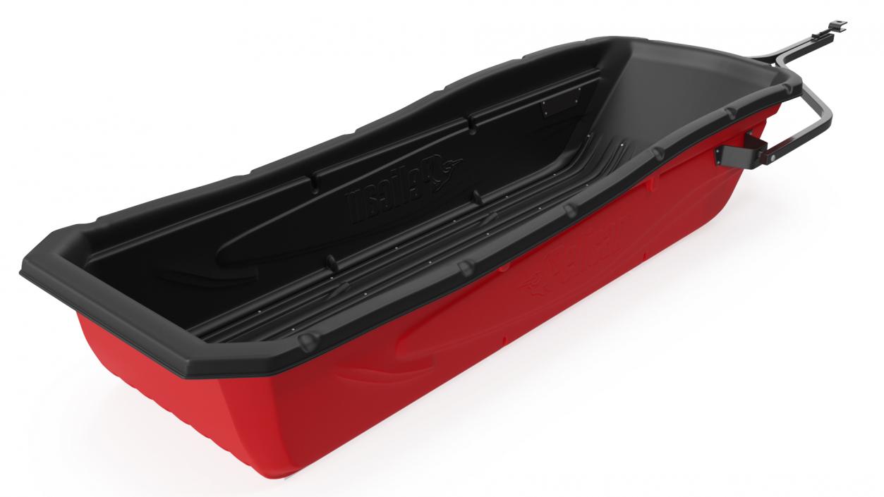 Utility Sled Pelican Red 3D model