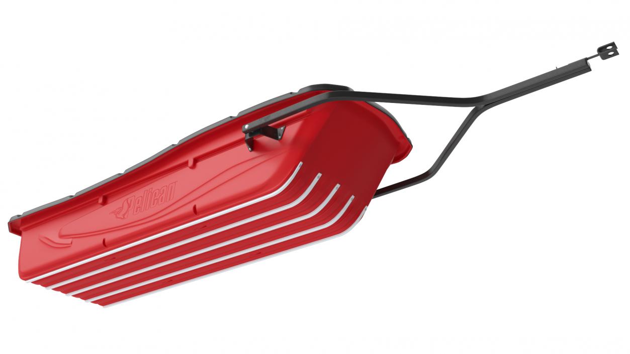 Utility Sled Pelican Red 3D model