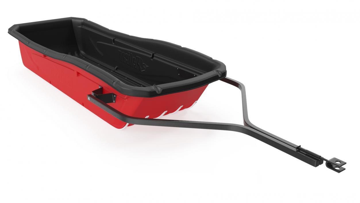 Utility Sled Pelican Red 3D model