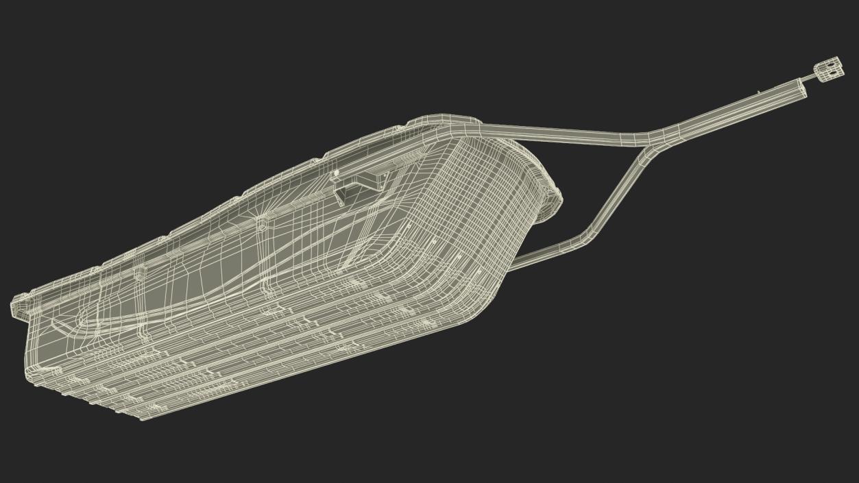 Utility Sled Pelican Red 3D model