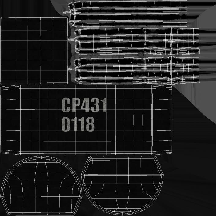 CP431 NPN Bipolar Junction Transistor 3D