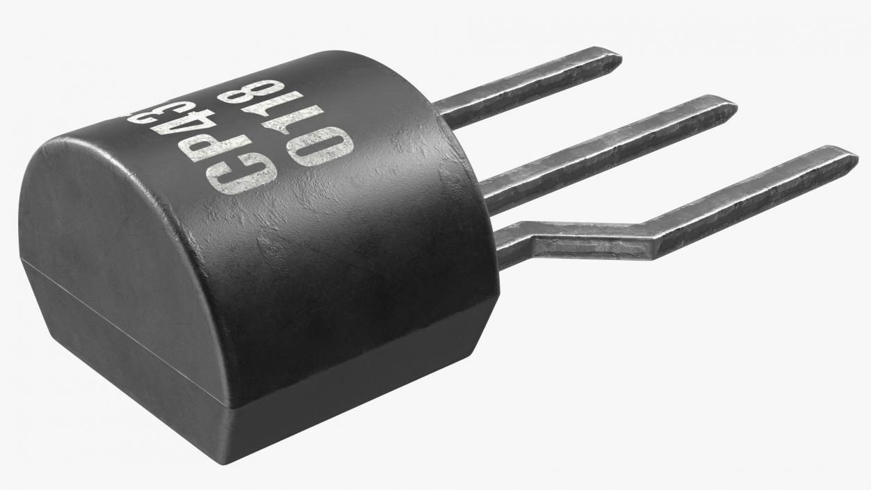 CP431 NPN Bipolar Junction Transistor 3D