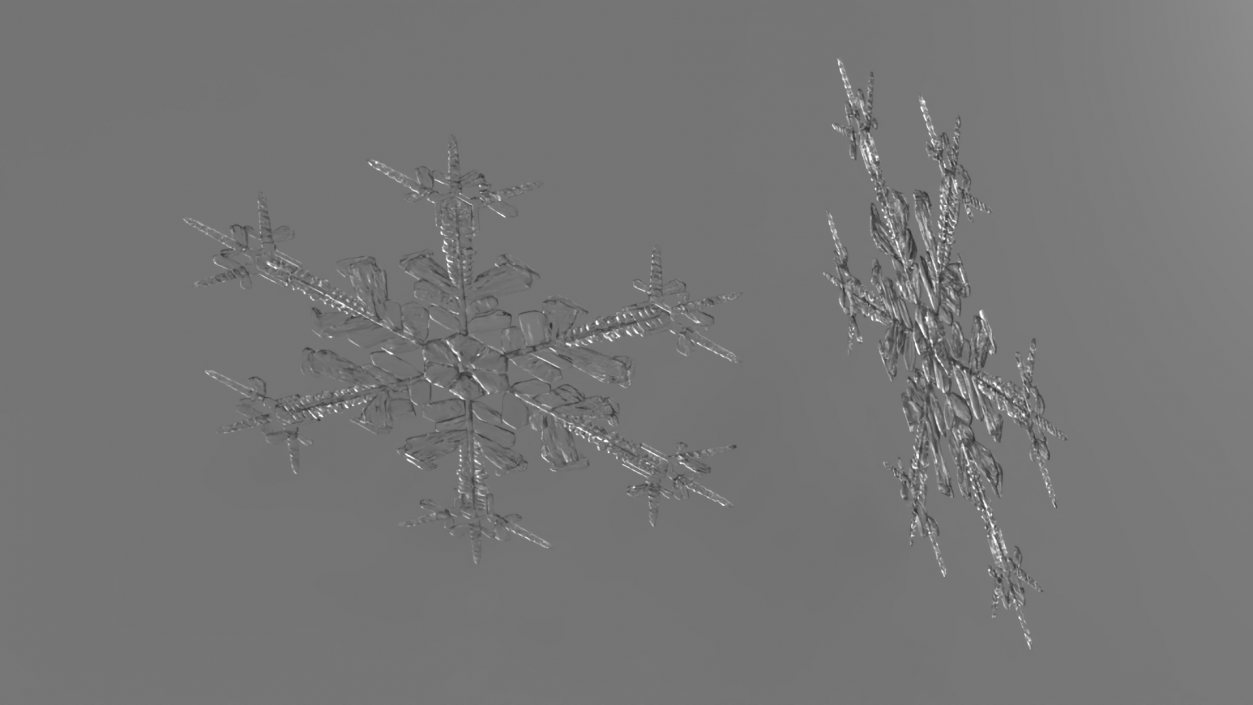 Intricate Snowflake 3D model