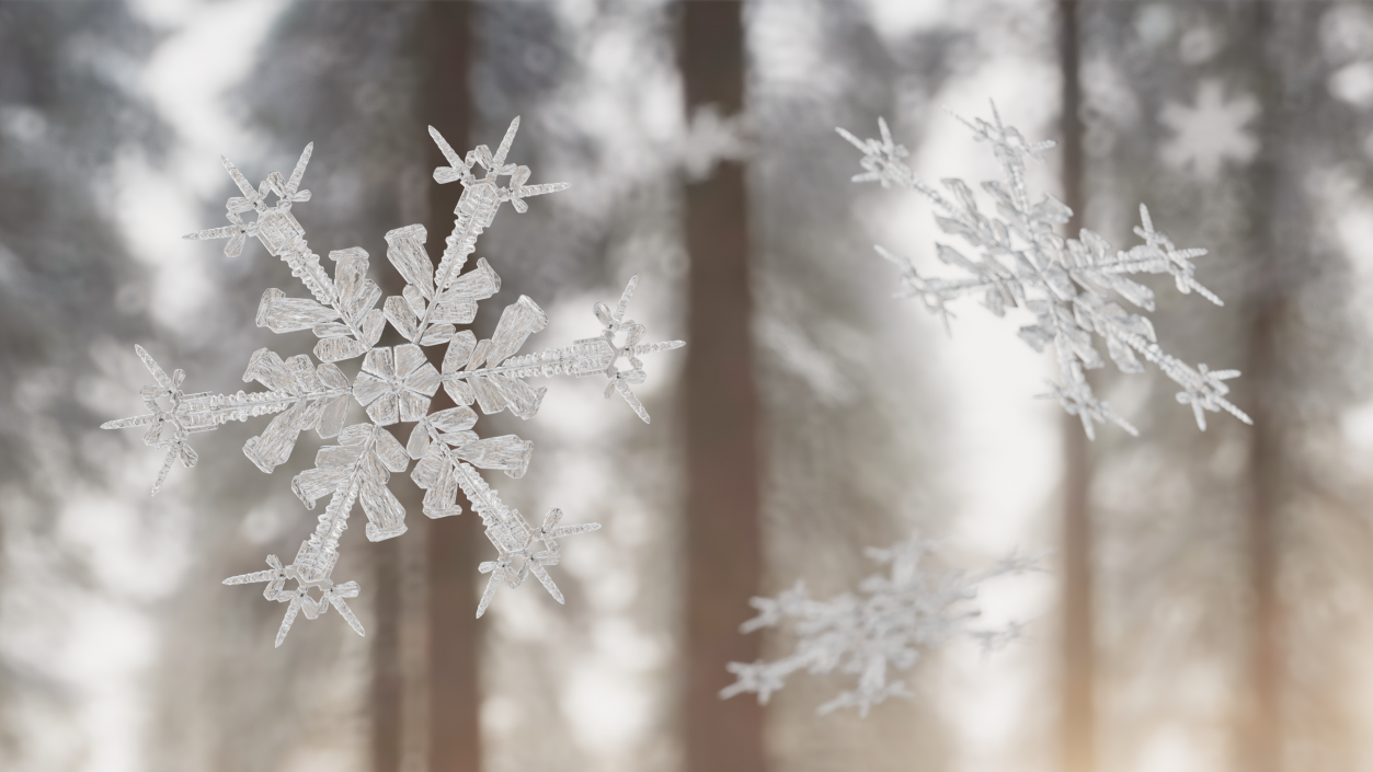 Intricate Snowflake 3D model